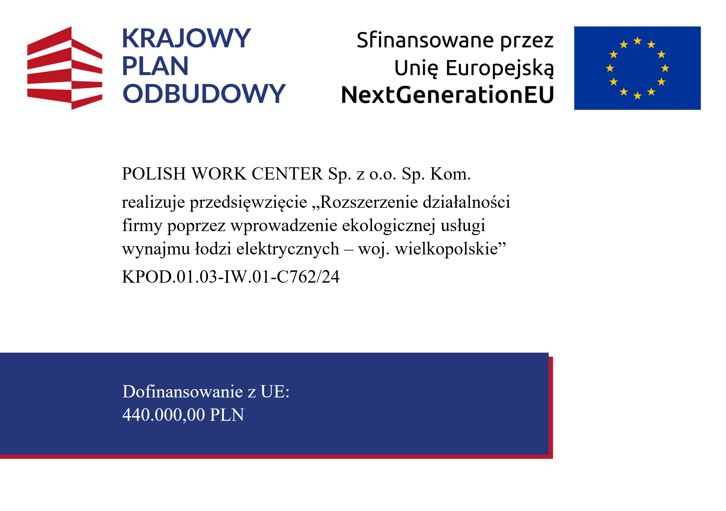 Informacja o projekcie KPO